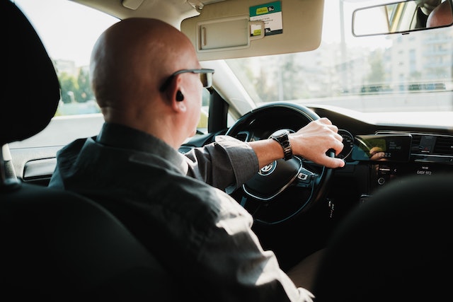 taxista uber en boston