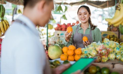 vendedor frutas hollywood